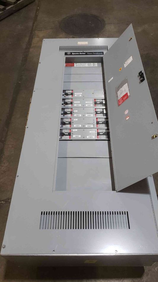 GE Spectra Series 800A 277/480V 3PH 4W Panelboard 9 Breakers (SKU: 112506)