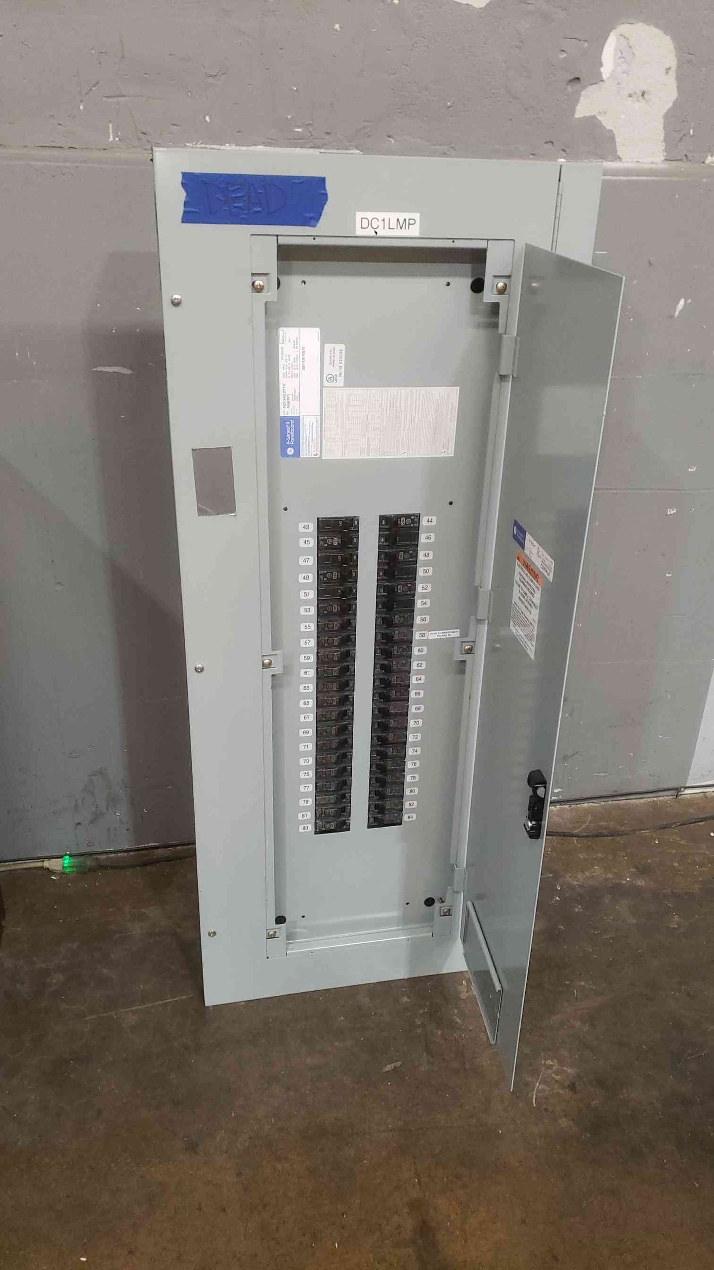 GE 225A Max A Series II 208Y/120 3PH 4W Panelboard (SKU: 112495)
