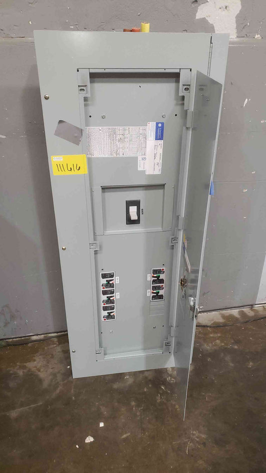 400A GE A-Series II Panelboard 480/277v 5 Breakers & Main (SKU: 111616)