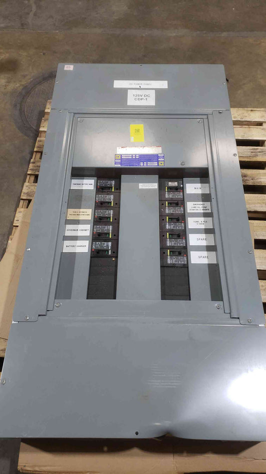 Square D 225A 208/250/250V Max 3W Panelboard 11 Breakers (SKU: 112537)