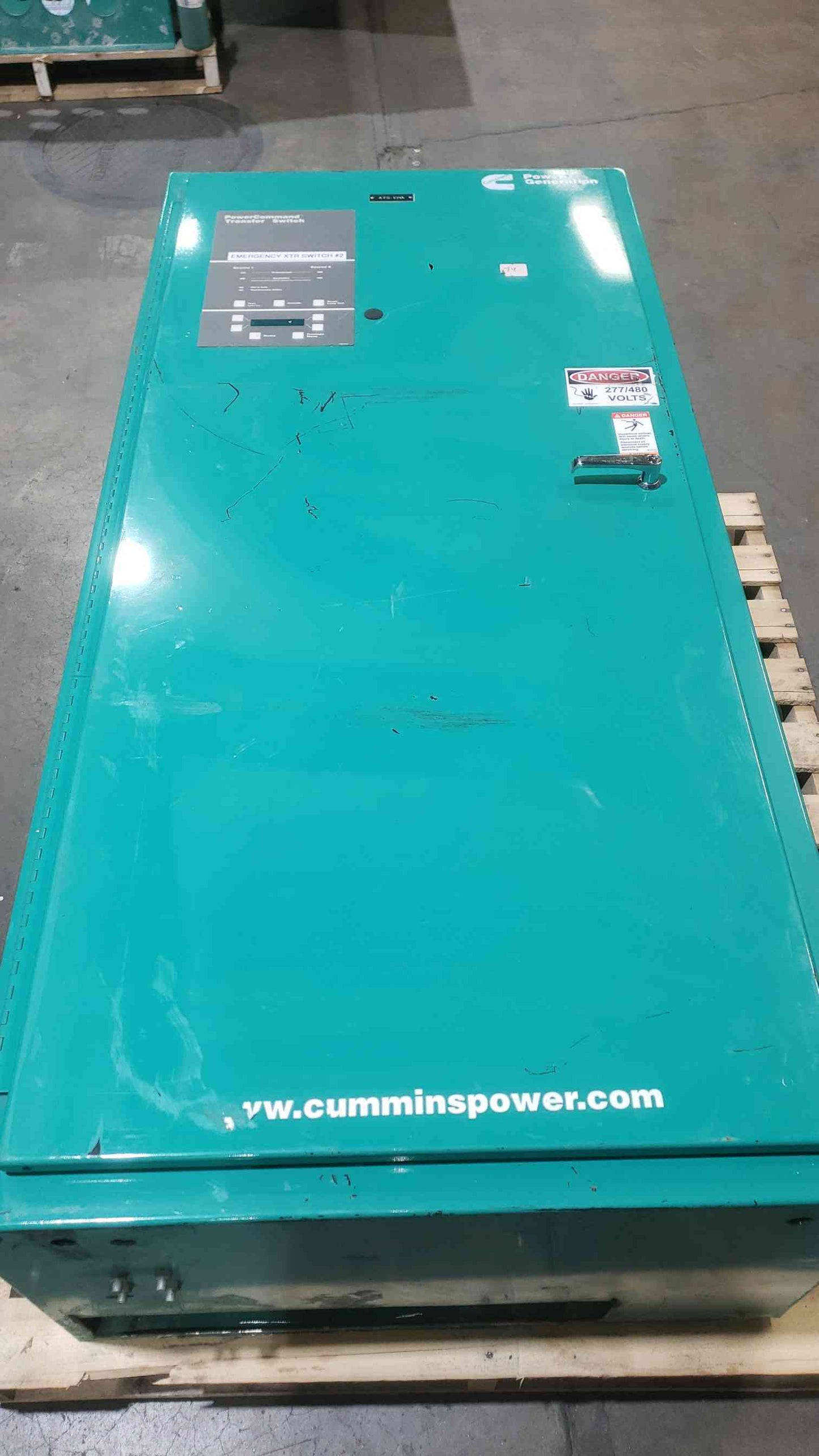 Cummins 800A 480V ATS Transfer Switch OTPCD-5956719 (SKU: 112549)