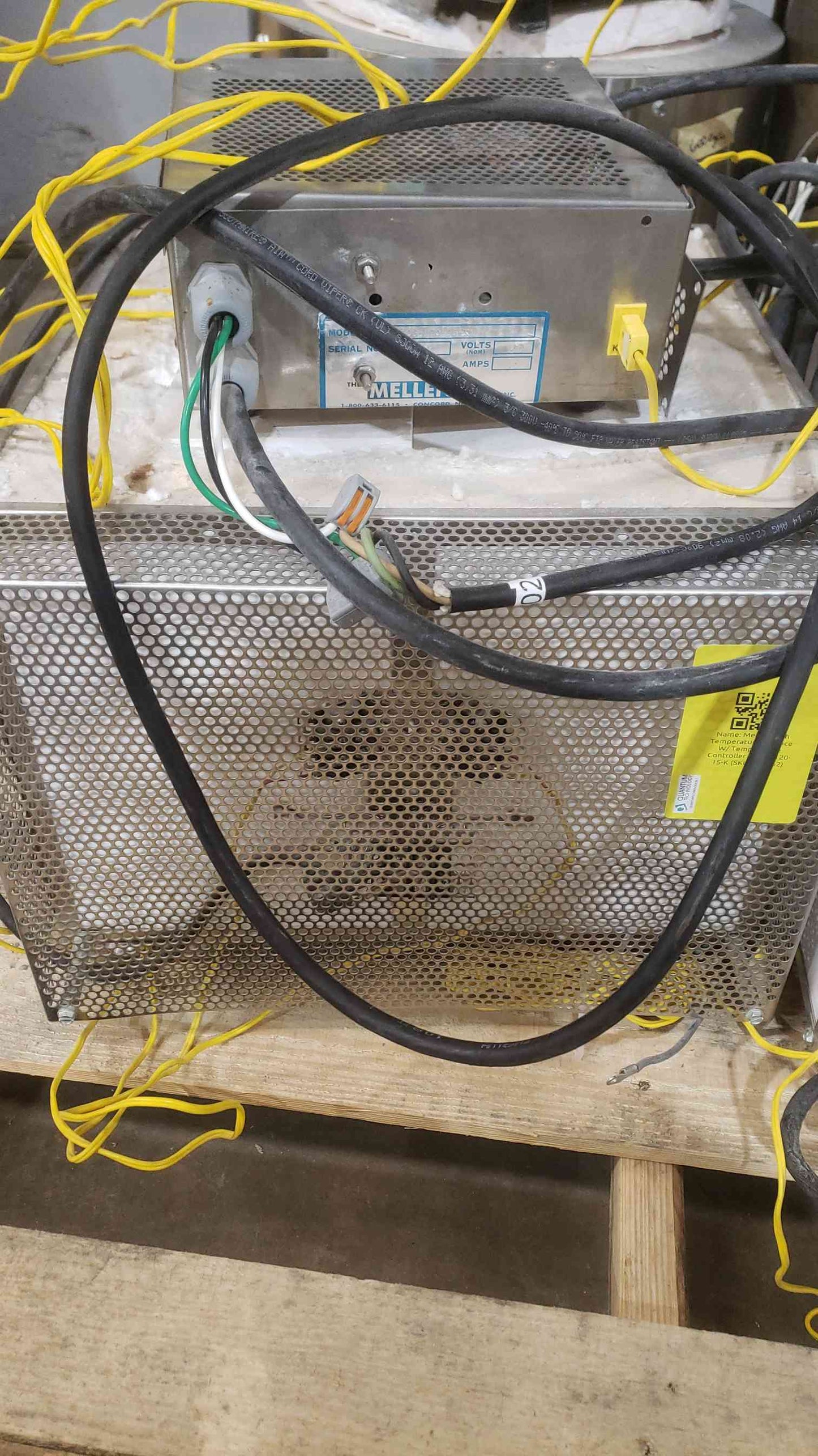 Mellen High Temperature Furance W/ Temperature Controller PS105-120-15-K (SKU: 112562)