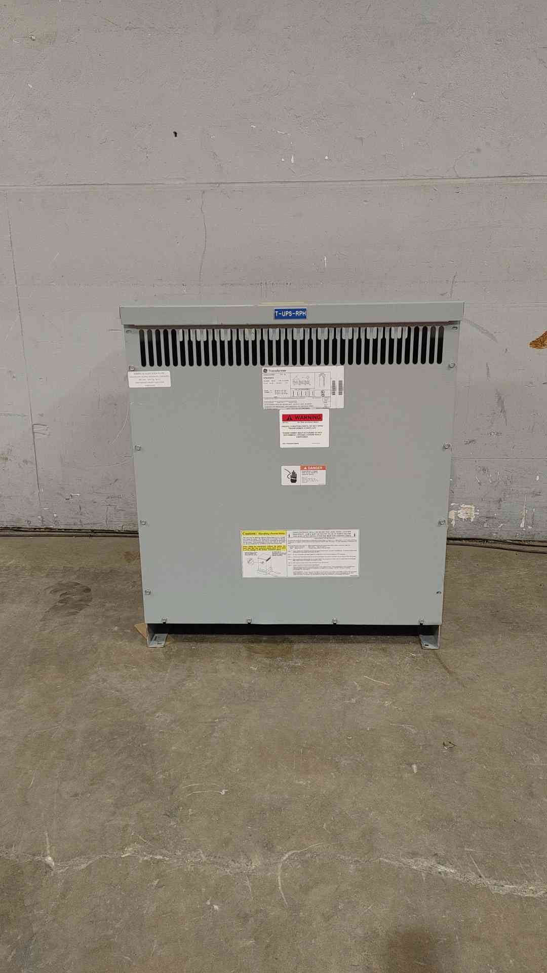 75kVA GE 480-208/120V 3PH Dry Transformer 9T83B3874(SKU: 112589)