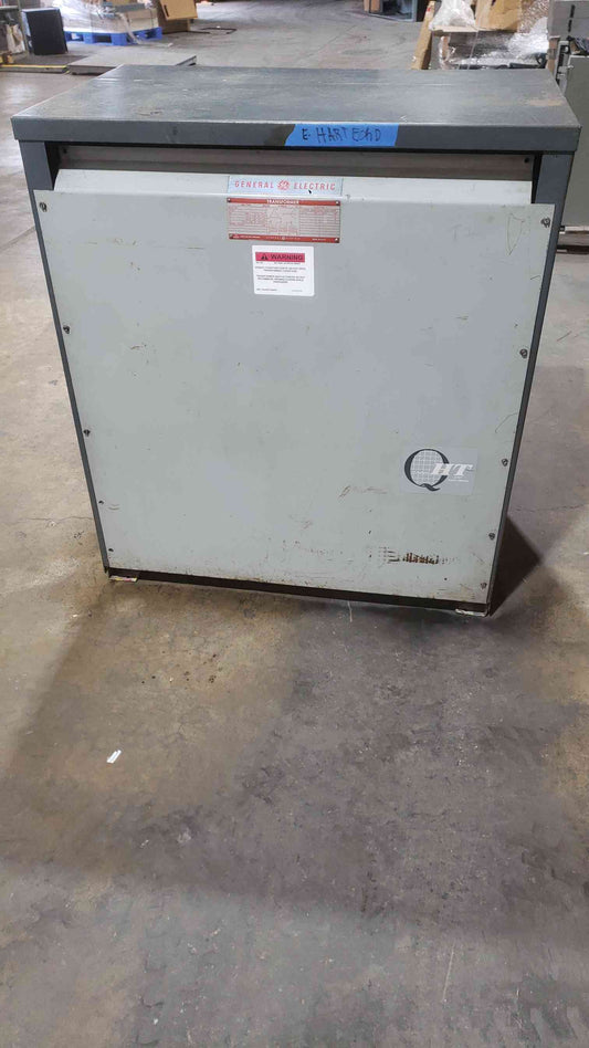 GE 225KVA 480-208/120 3PH Class AA Transformer 9T23A3877 (SKU: 112594)