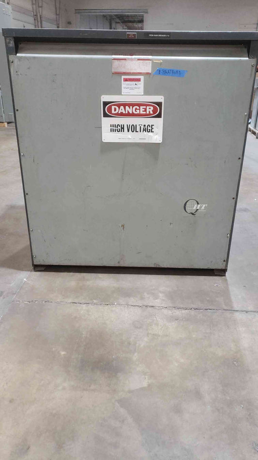 500KVA Square D 480-208/120 3PH Transformer 9T23A3879 (SKU: 112588)