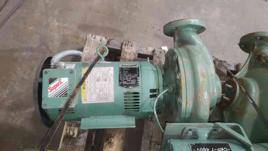 Baldor 5HP 230/460 3PH Super-E Motor & Pump EJMM3218T (SKU: 112603)