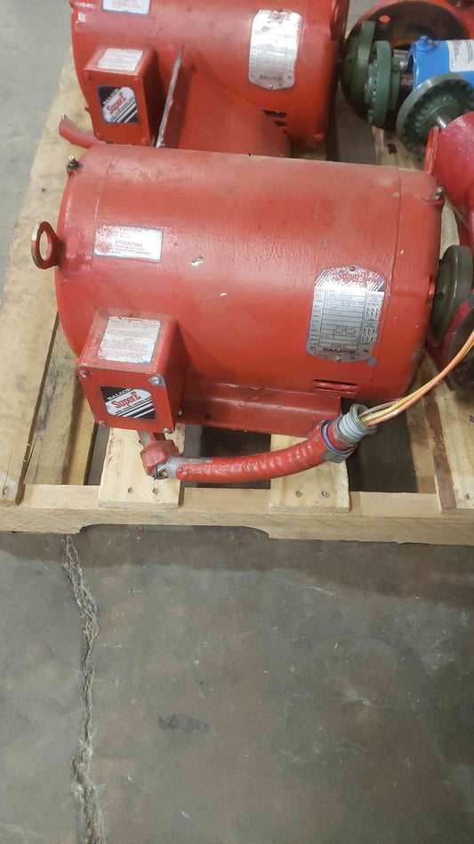Baldor 215T Frame 10HP 230/460 25/12.5A 3PH Super-E Motor EM3313T (SKU: 112617)