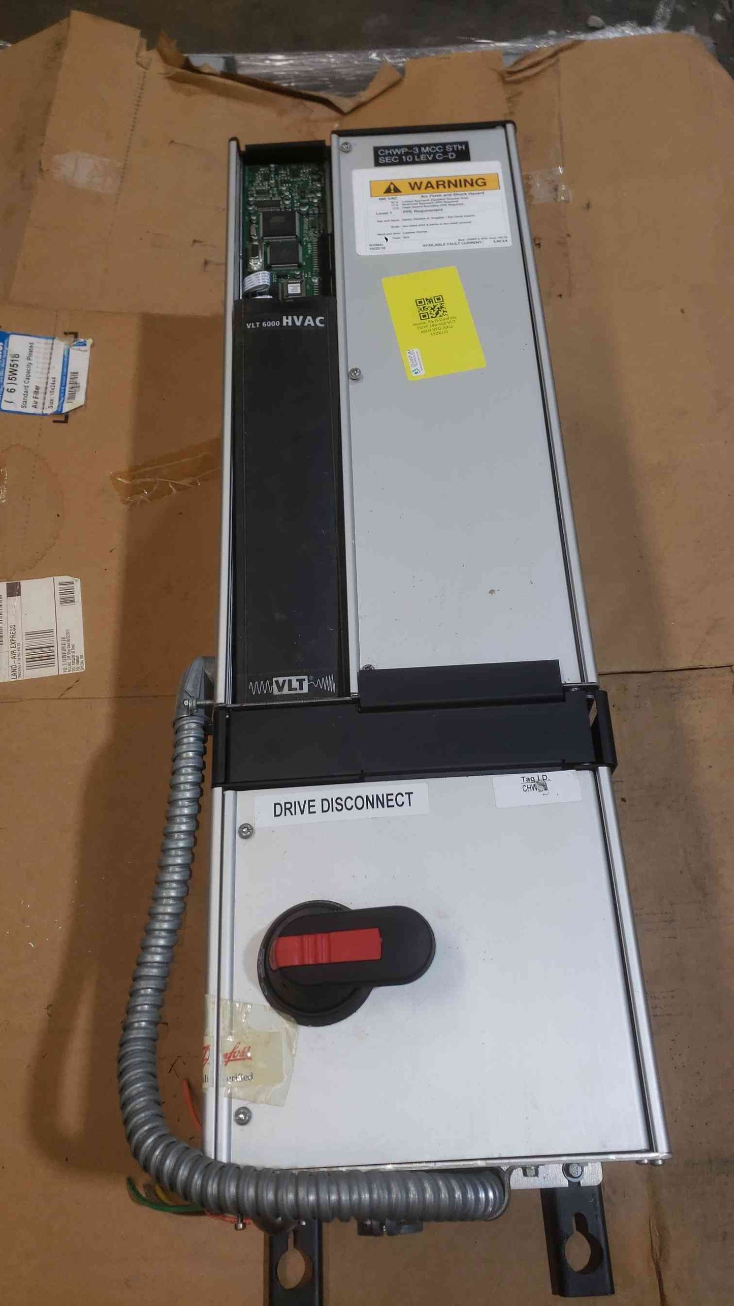 AS-IS Danfoss 15HP 380-460 VLT 6000 VFD (SKU: 112631)