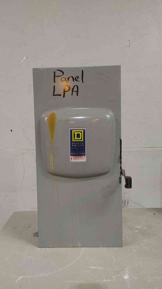 Square D 200A 240V 1-3PH Safety Switch 324N(SKU: 112664)