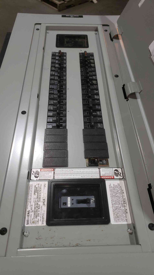 Siemens P1C42FX250CTST Complete Panelboard 250A 42-Cir w/ 250A Main Box & Trim (SKU: 112653)