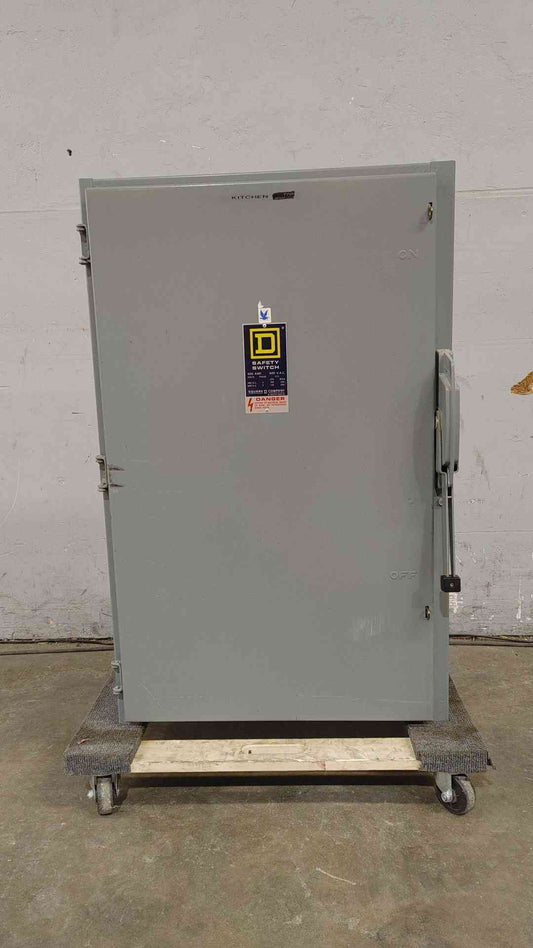 Square D 400A 600V 3PH Fused Safety Switch H365(SKU: 112677)