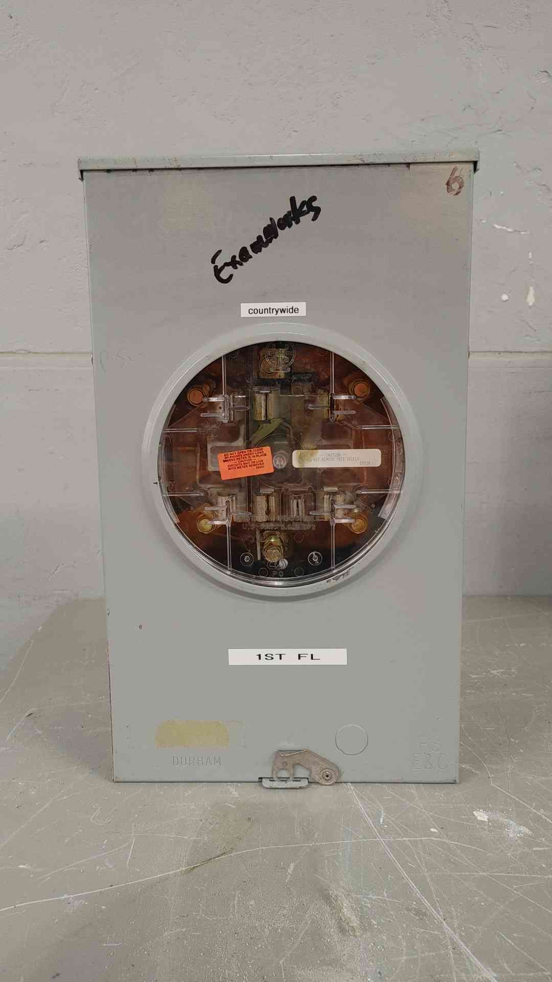 DURHAM 200A 600V 3PH 4W Meter Socket UFI81009P(SKU: 112710)