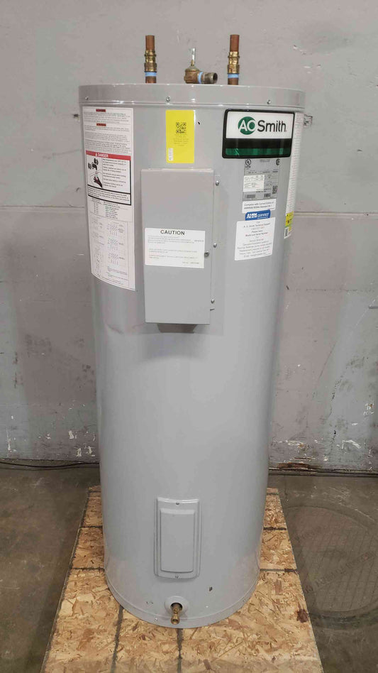 AO Smith 277V 66 Gallon 1PH Commercial Storage Tank Water Heater DEN 66 110 (SKU: 112692)