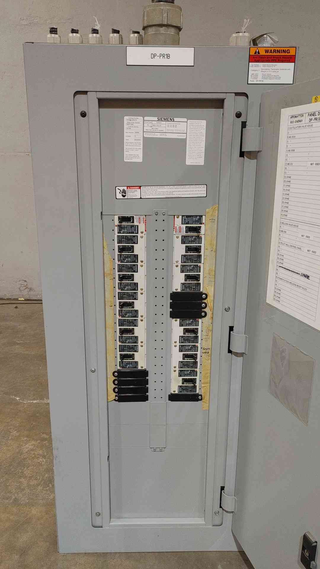 Siemens P3 Power Panelboard | 250A Max | 480V 3-Phase 3-Wire | P3F56ML250ATS | Includes HEB Breakers(SKU: 112765)