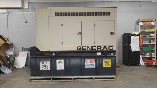 50KW Generac John Deere 5030 Generator 1PH SD050 391 Hrs TESTED & VIDEO (SKU: 112843)