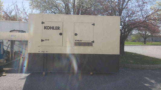 Kohler 300REOZJ 300kW Diesel Generator | 277/480V 3-Phase | 126 Hours | 2019 TESTED (SKU: 112872)