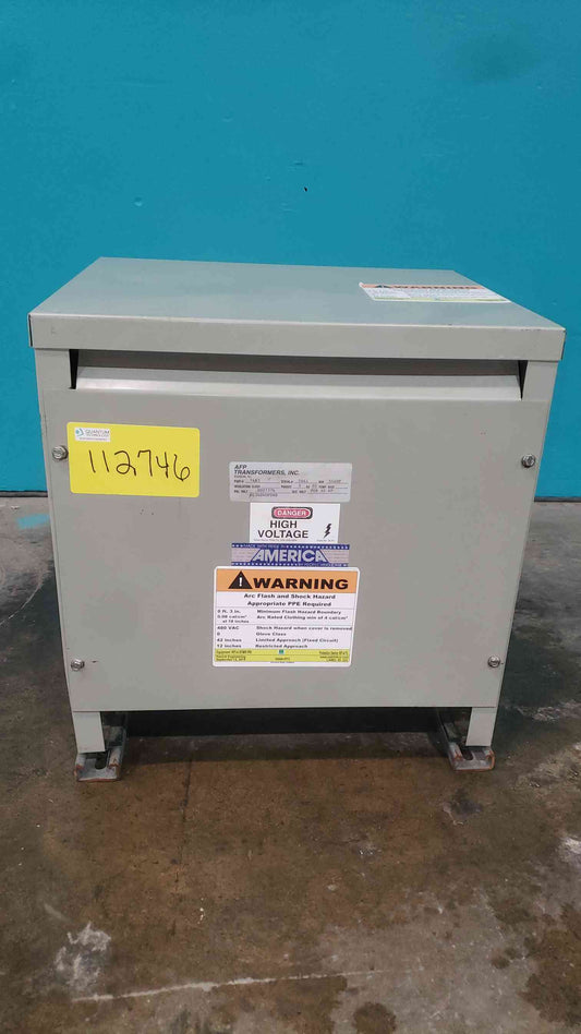 AFP Transformers 40HP 3-Phase Motor Starting Autotransformer 480V 54A | 7483 (SKU: 112746)