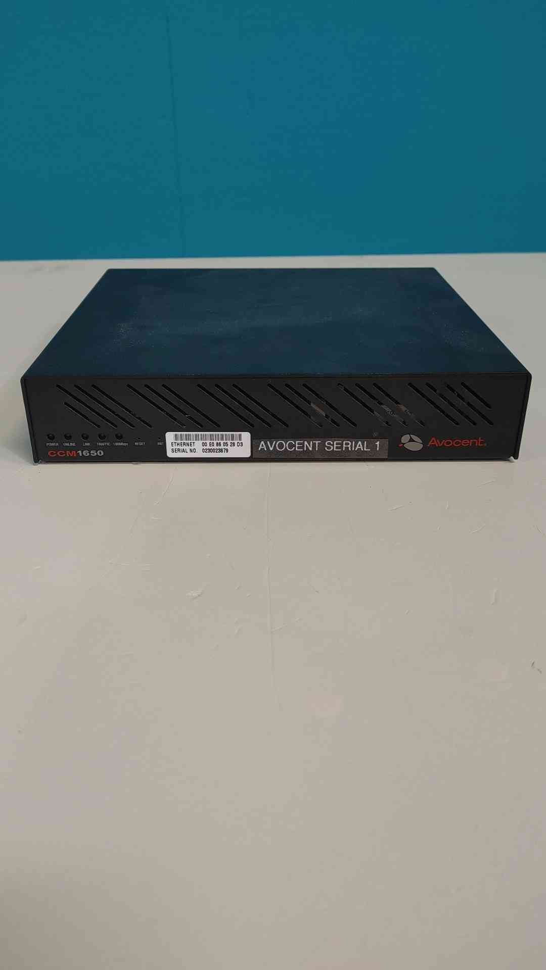 Avocent CCM1650 16-Port Serial Console Management Server 520-359-004 Rackmount Switch (SKU: 113024)