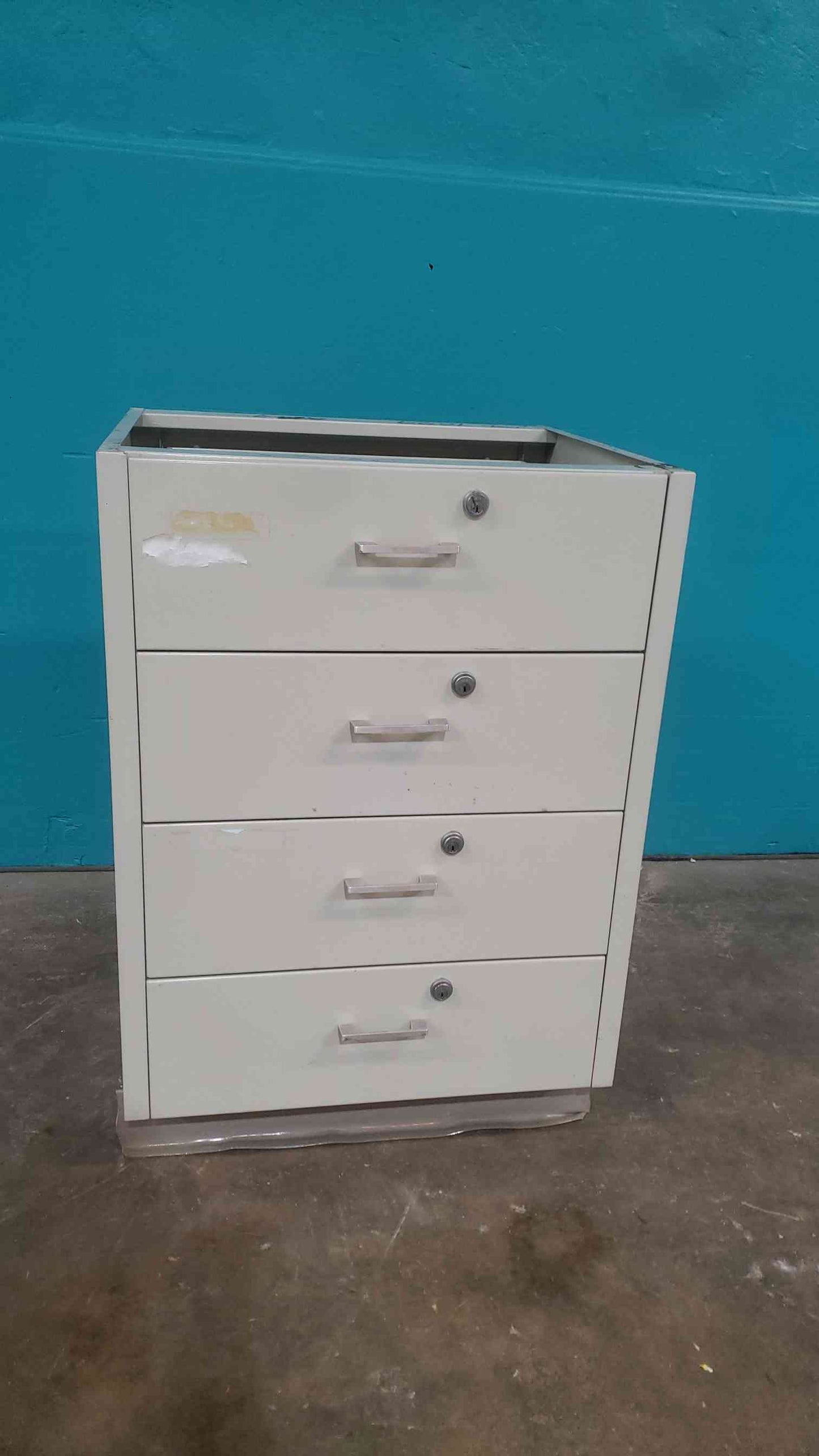 Saint Charles Gray 2' Drawers Only Casework (SKU: 113104)