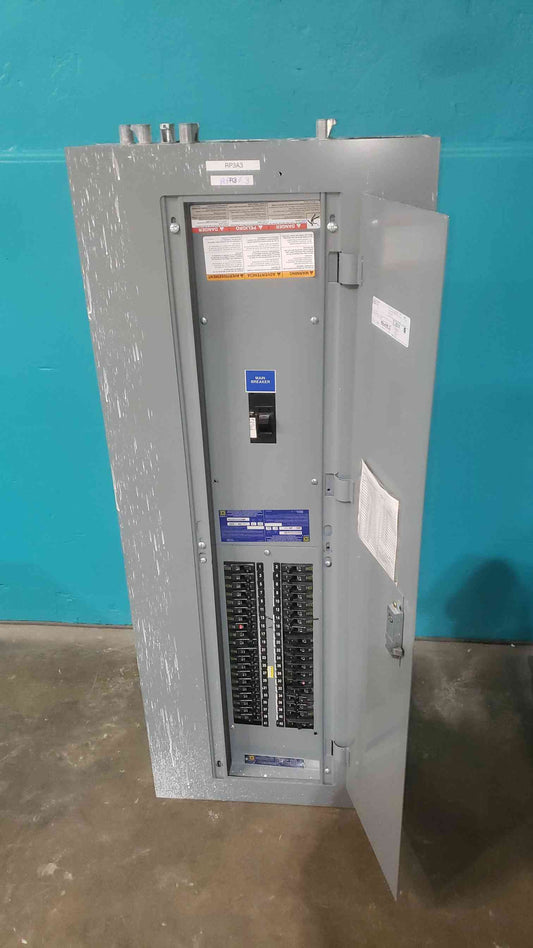 Square D NQOD 225A Panelboard 120/208V 3-Phase 42-Cir Copper Bus w/ QJL Main Breaker Kit (SKU: 113114)
