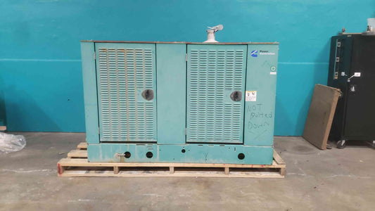 AS-IS Cummins 35kW Natural Gas Propane Generator GGFD Ford ESG642 Engine Enclosed 532Hrs (SKU: 113055)