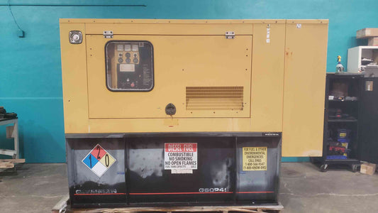 Caterpillar Olympian 60kW Diesel Generator Perkins Single Phase 240V 2006 D60P4S 458Hrs TESTED (SKU: 113190)