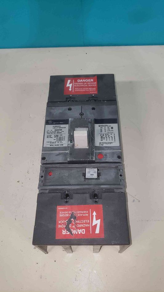 GE SGHA36AT0400 Spectra RMS Hi-Break Circuit Breaker 3-Pole 400A Frame SGH Industrial