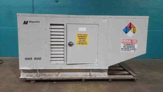 MagneTek RNS 500 Generator 40KW 120/240 167A 1PH LP Nat Gas 691 Hrs. TESTED (SKU: 113303)
