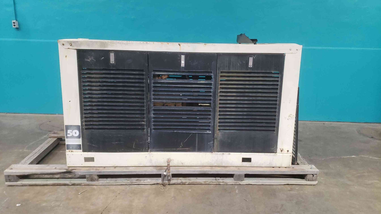 AS-IS KOHLER 50RZ62 49KW 120/240 204A 1PH LP/NG 1593.9 Hrs. (SKU: 113304)
