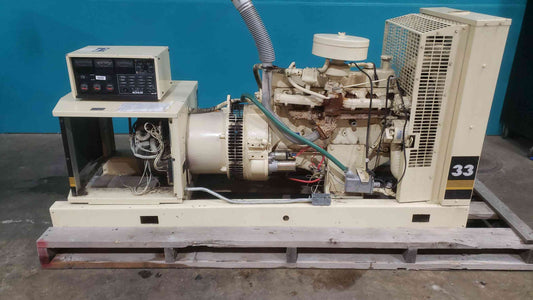 AS-IS 33KW Kohler 33RZ262 120/240 Multi-Phase 99A LP/NG 1420.7 (SKU: 113349)