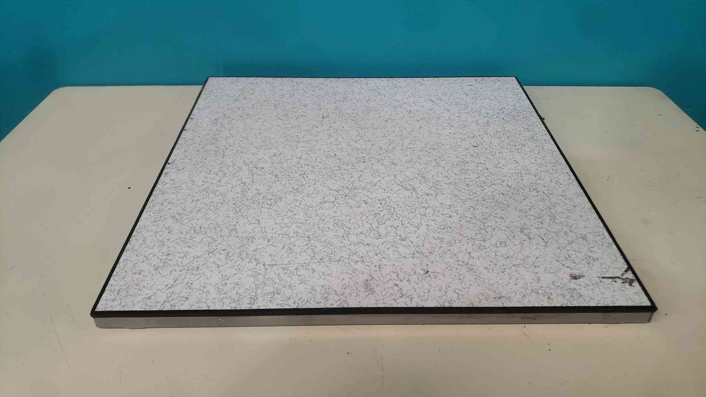 White Solid 2x2 Raised Access Floor Tile (SKU: 113354)