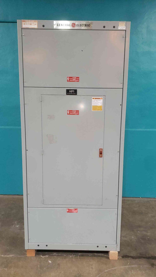 GE 1200A AV-Line Switchboard Panelboard 208V 3 Phase Lot with 5x GE 3-Pole Breakers