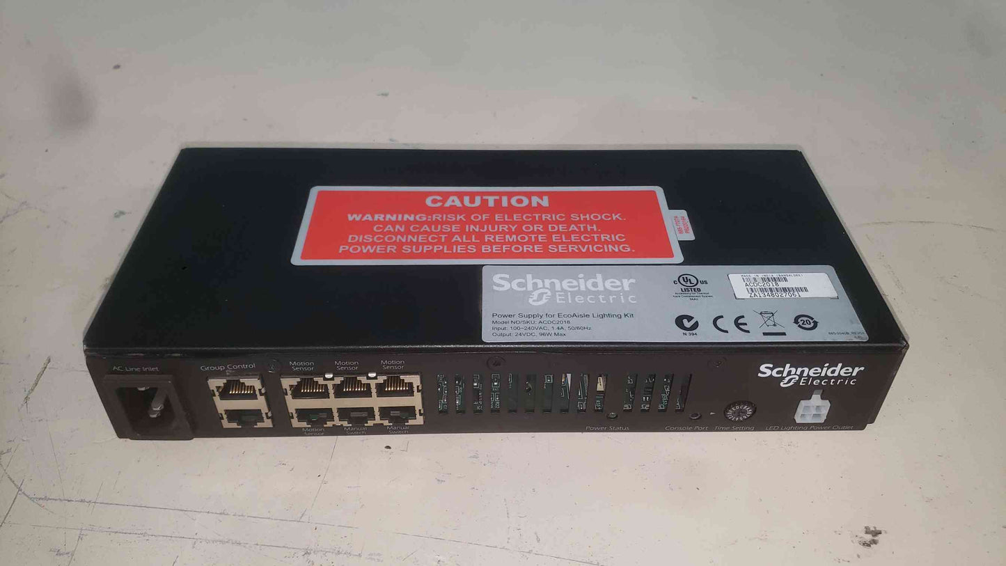 Schneider Electric ACDC2018 EcoAisle Lighting Power Supply Controller Module (SKU: 113394)