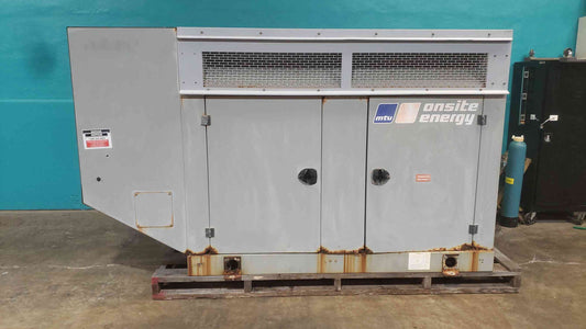 30KW MTU Onsite GG04RG075V1M00017 120/240V 125A 1&3PH Nat Gas TESTED (SKU: 113474)