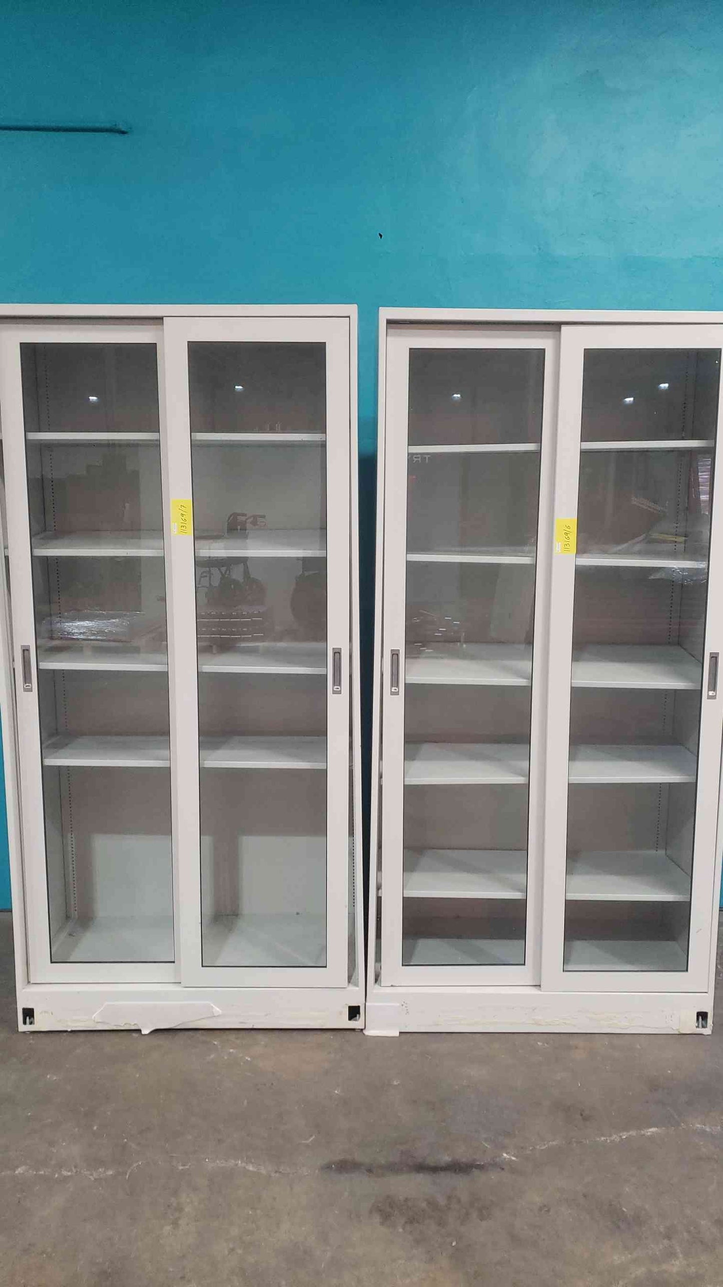 Hamilton Labs Glass Doory Cabinet 84" (SKU: 113169)