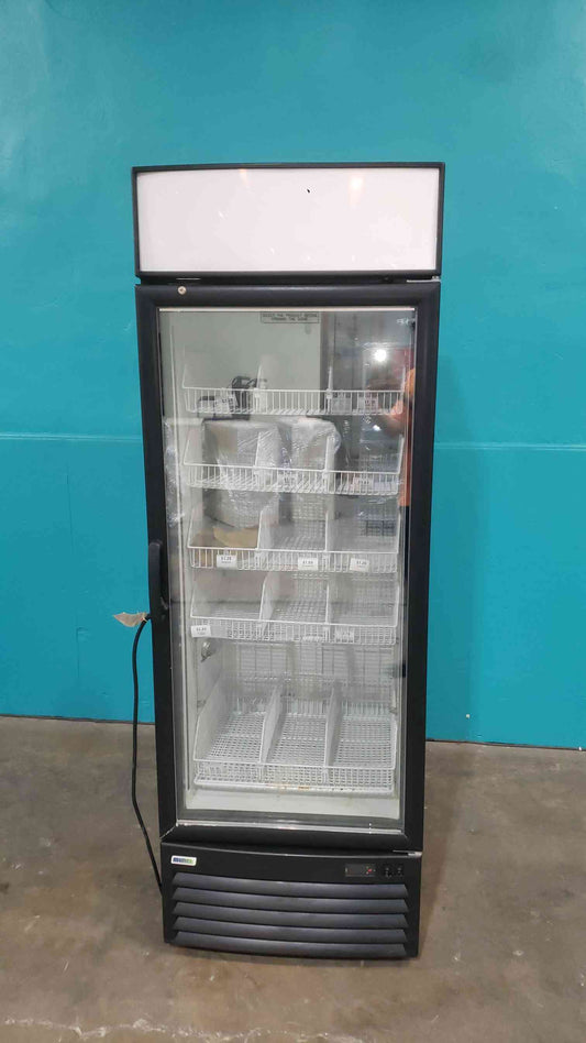 Mimet VV-168TFN Commercial Glass Door Display Freezer 115V 7.9A (SKU: 113209)