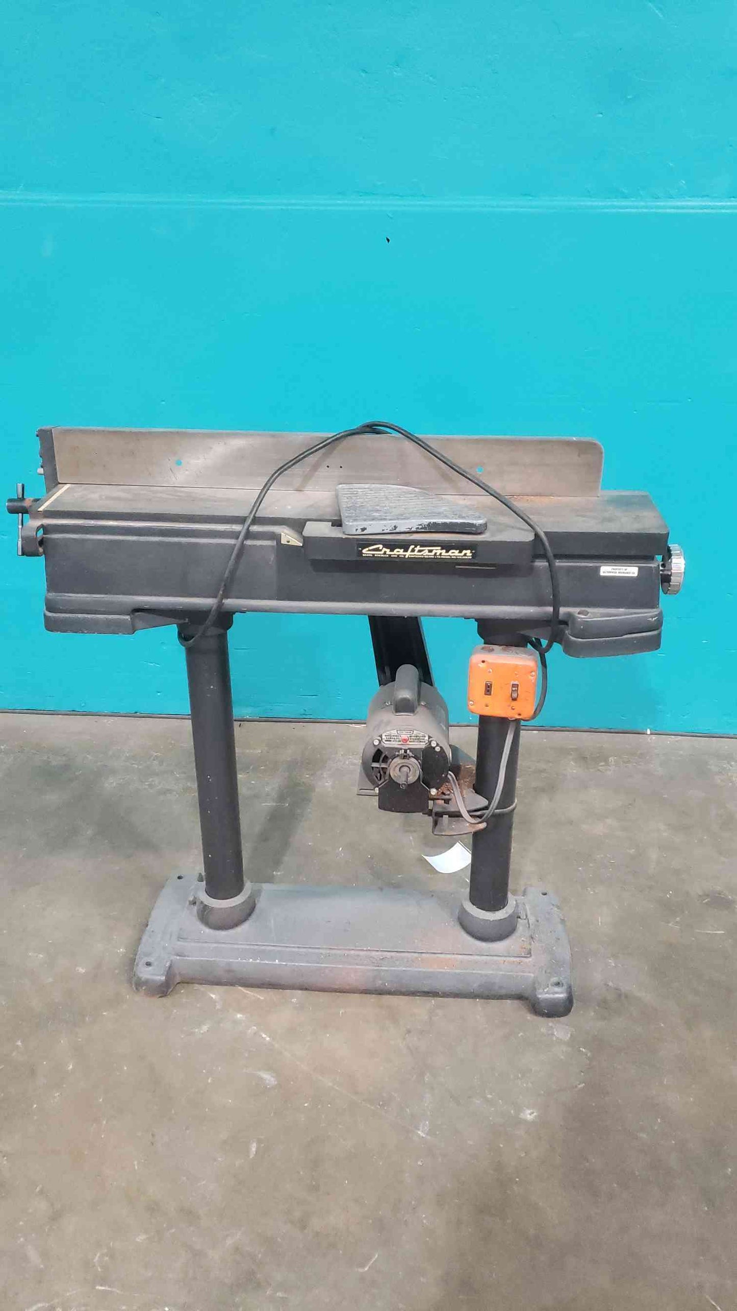 Craftsman 6 Jointer Planer 103.20620 Cast Iron Woodworking Stand Motor (SKU: 113588)