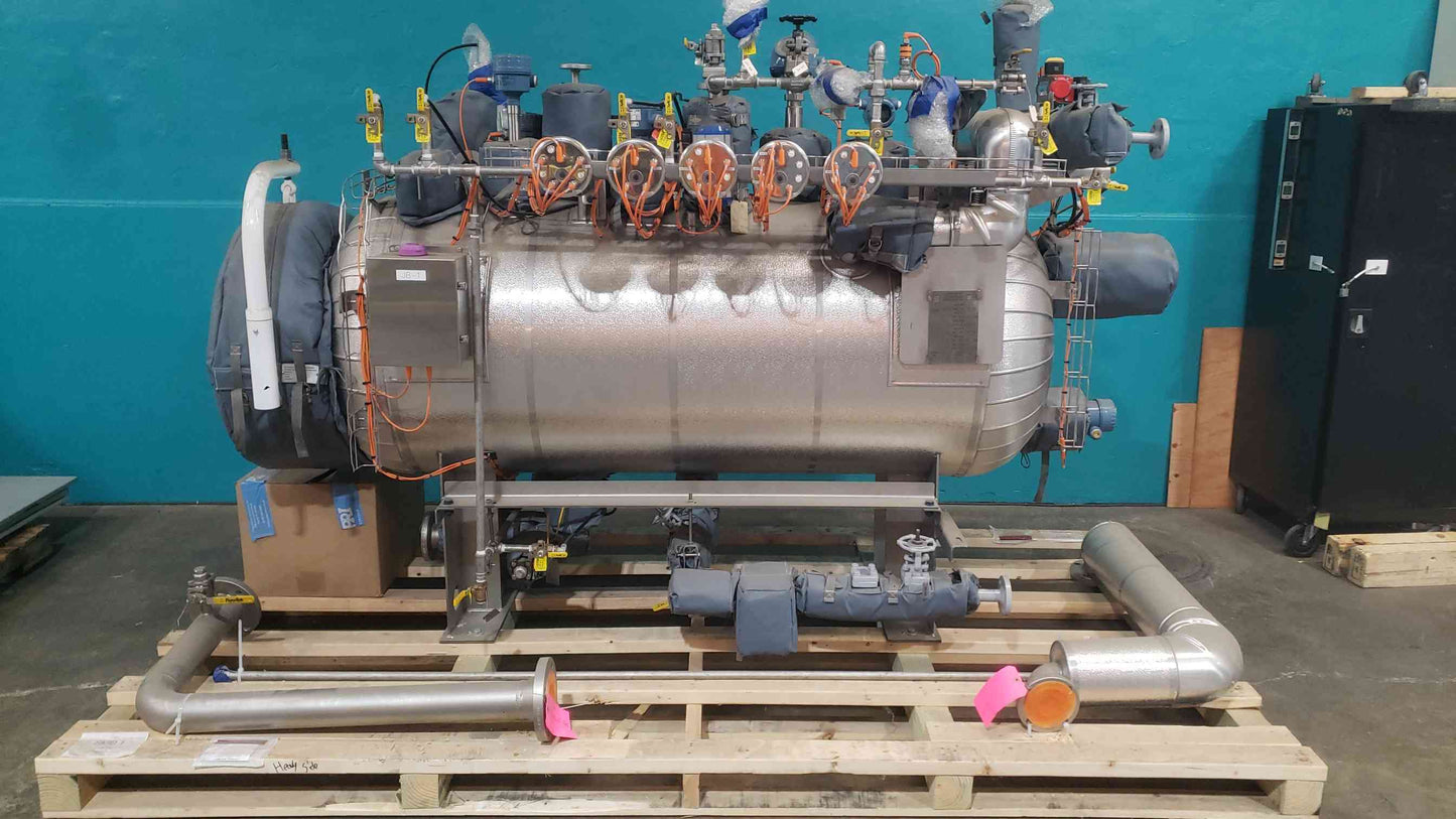 New Progressive Recovery PRI Systems BioWaste Effluent Decontamination Skid Vessel