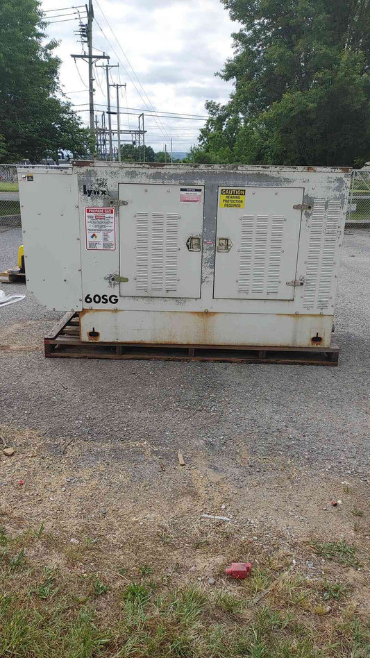 Lynx 60KW 120/240V 1PH  NG/LP Generator Model 60SG 'TESTED'(SKU: 113559)