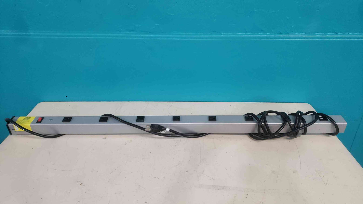 Legrand Wiremold UL401BD Aluminum Power Strip 8 Outlet 15A 120V 15Ft (SKU: 113616)