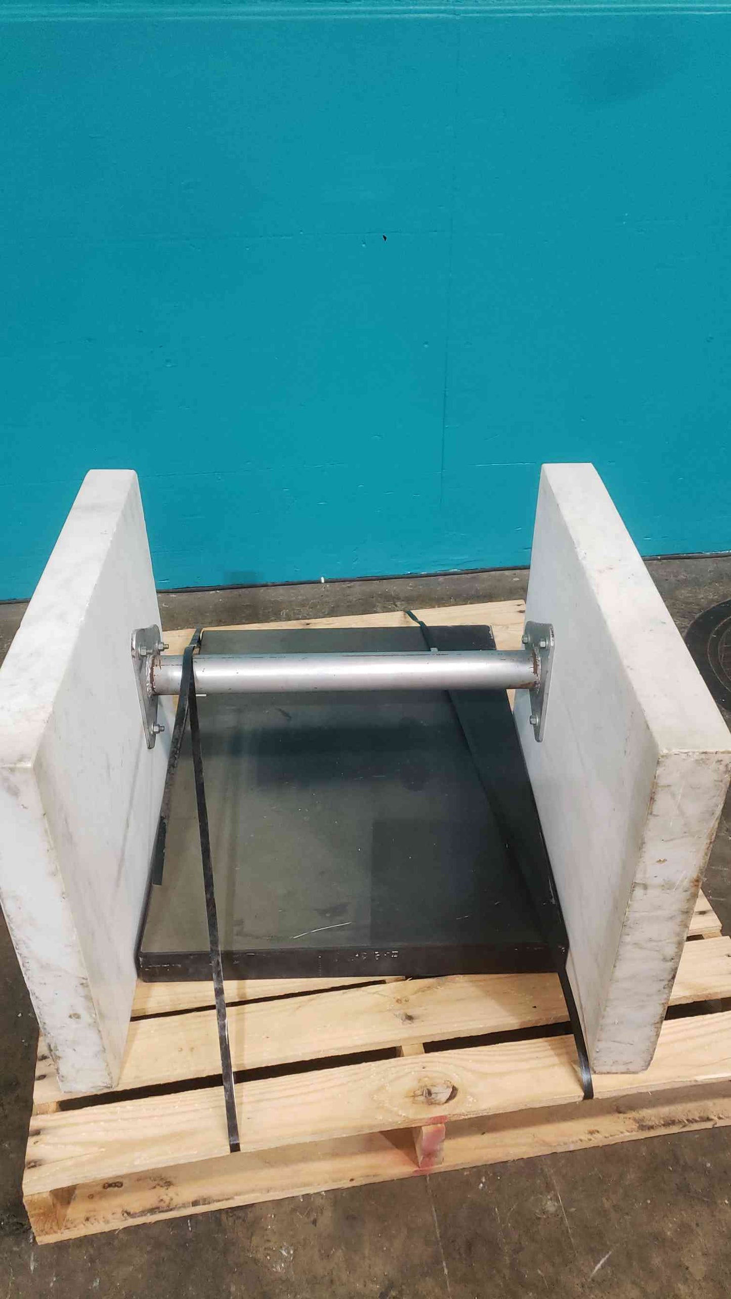 White Marble Base W/ Black Marble Top (SKU: 113639)