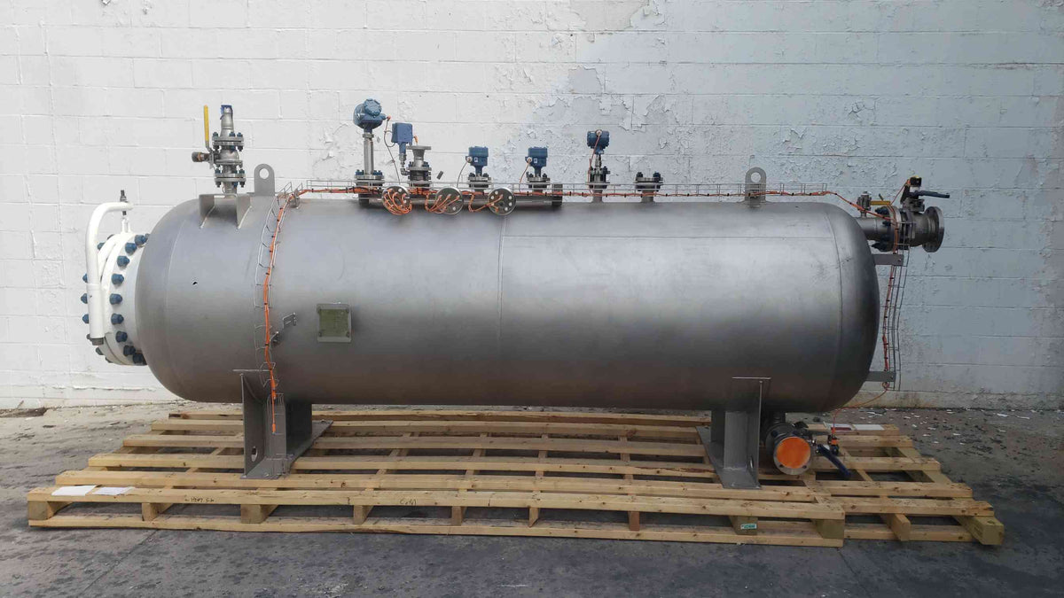 NEW 2024 PRI Progressive Recovery 60 PSI ASME Stainless Steel Pressure Vessel Tank