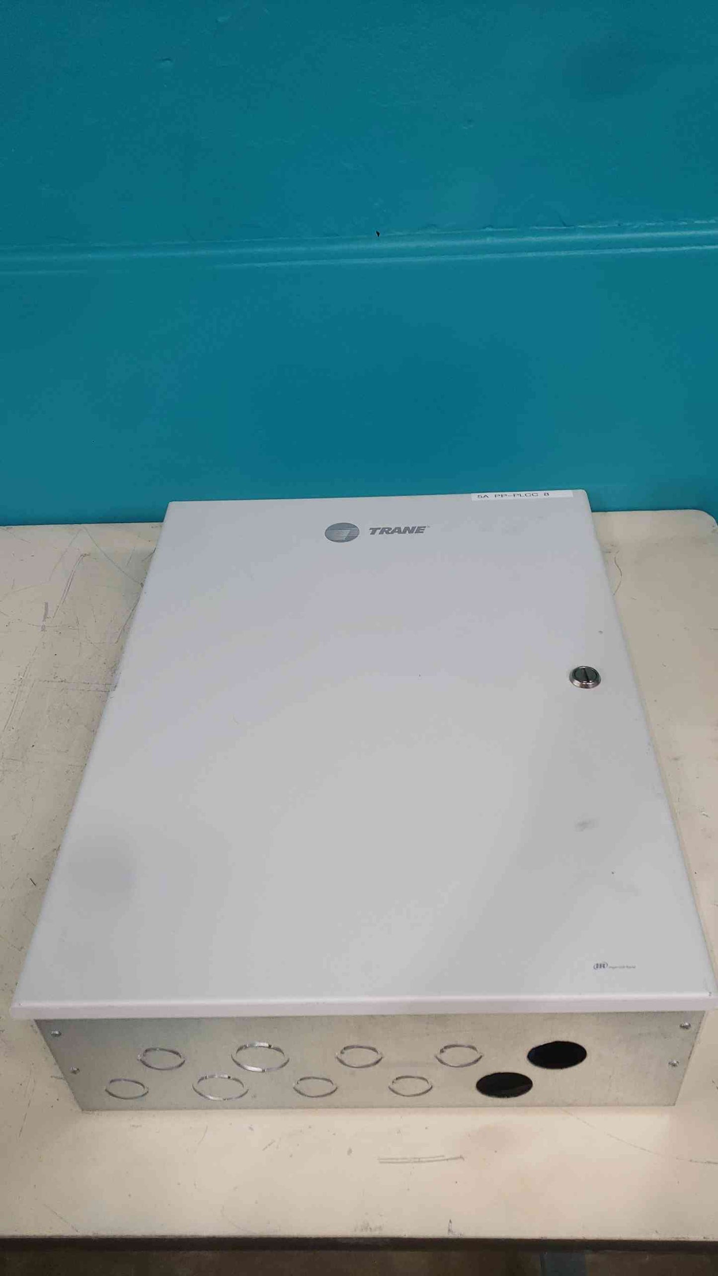 Trane Tracer SC Enclosure X13651618010 16" DIN Rail Solid Door Panel 120V HVAC