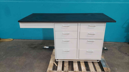 Hamilton 5' Drawers Only Casework W/ Black Epoxy Countertop (SKU: 113657)