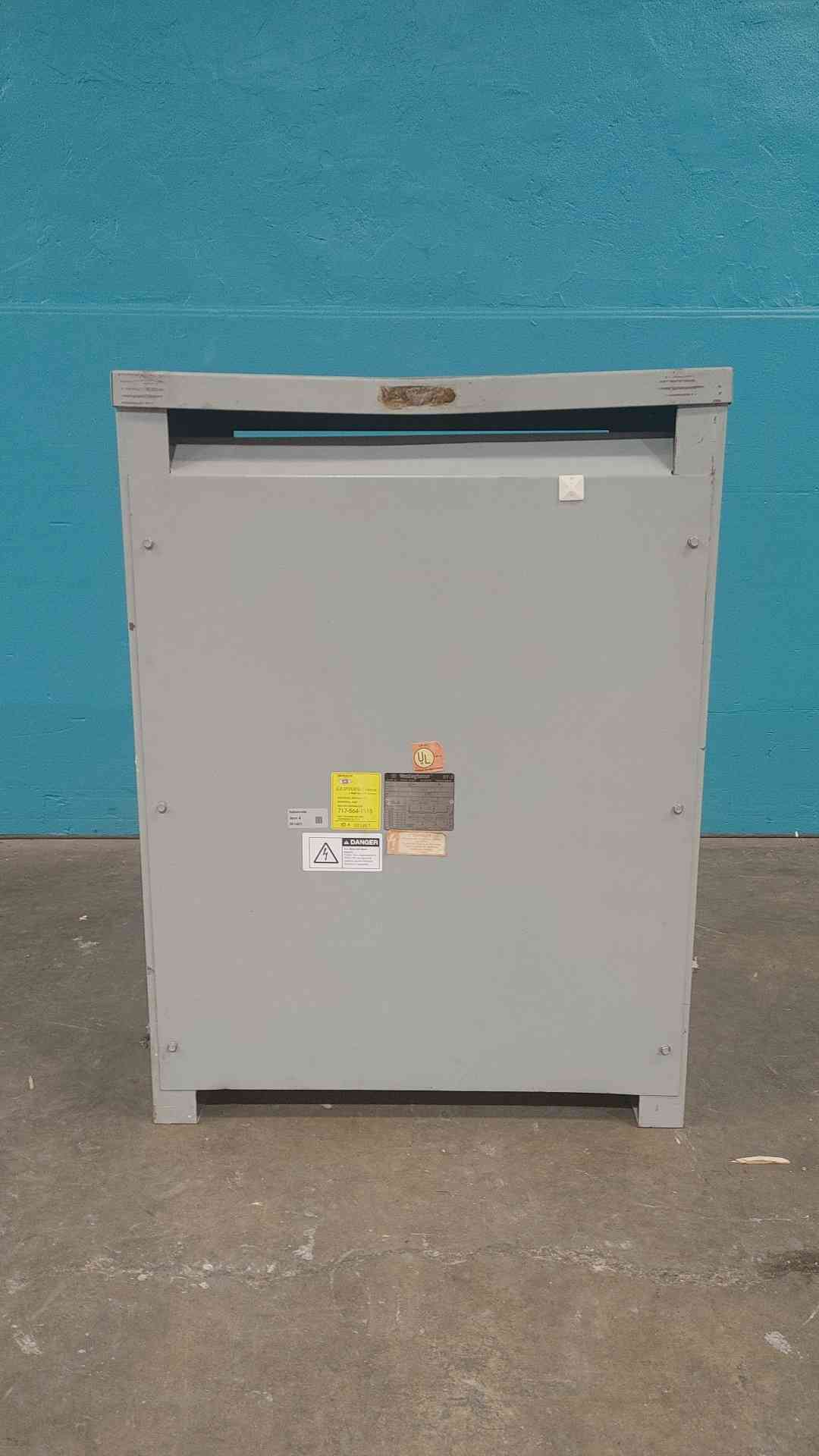 DT-3 75KVA 3PH Dry Type Transformer 480V Delta x 208Y 120V