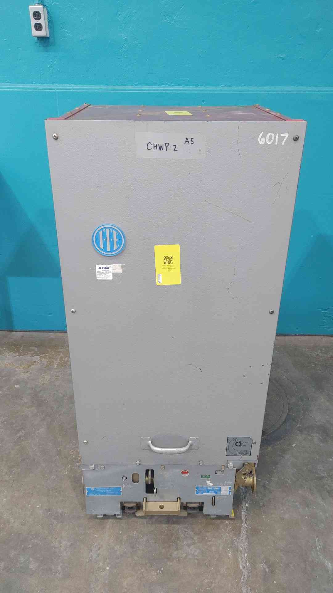 ITE 5HK250 1200Amp 5KV Power Circuit Breaker 5HK 250 MVA 125VDC Draw Out