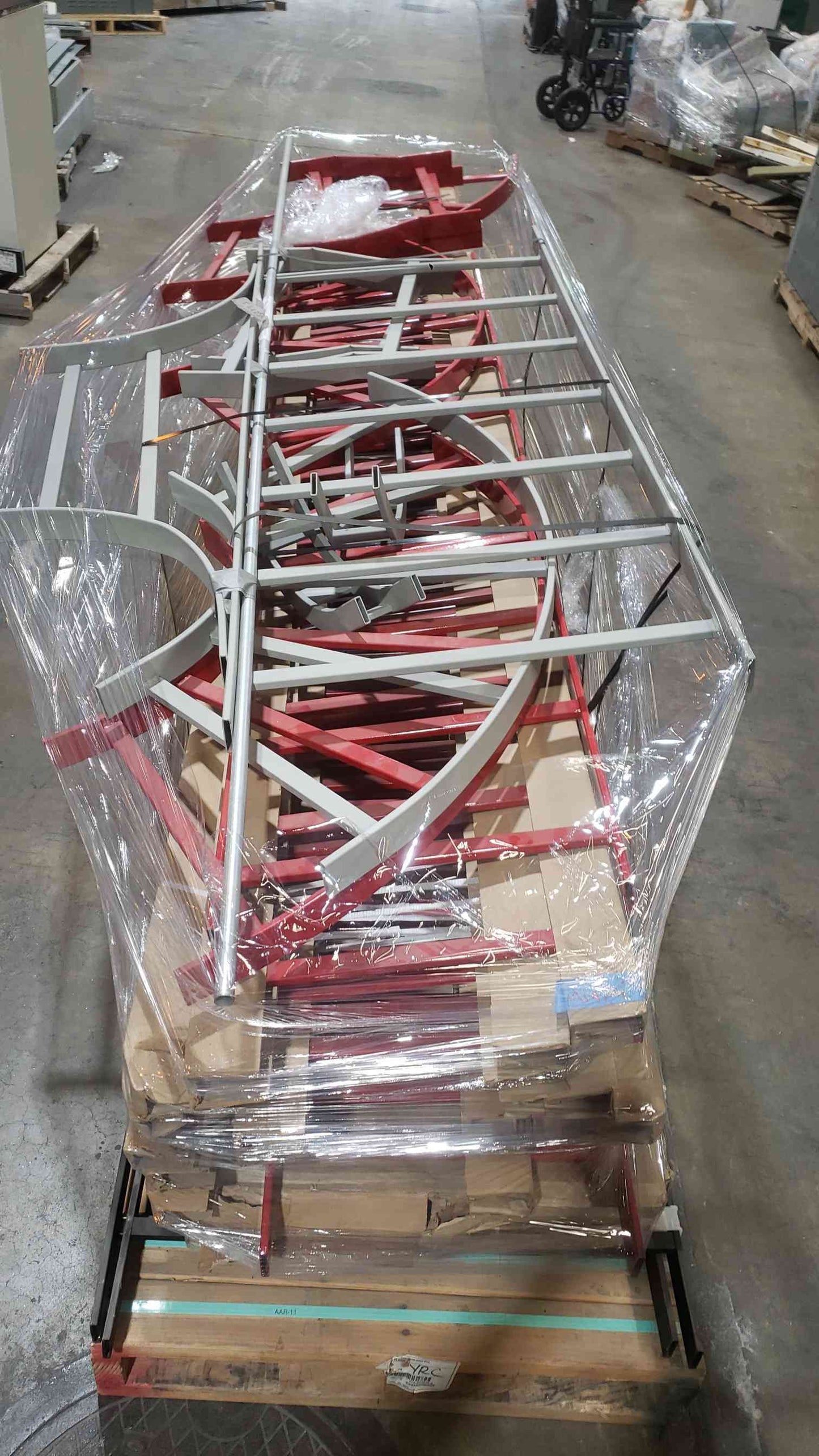 Lot of 22 Mixed Cable Runway Ladder Racking Section Overhead Tray Telecom Data