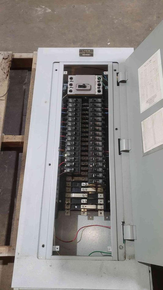 Siemens P1 Panelboard 120/208V 3 Phase 150A Main Breaker QJH2B150 20A BL Breakers