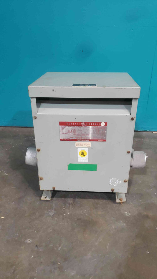GE 9T23B3871 15 KVA 3 Phase Dry Type Transformer 480V to 208Y/120V Type QL