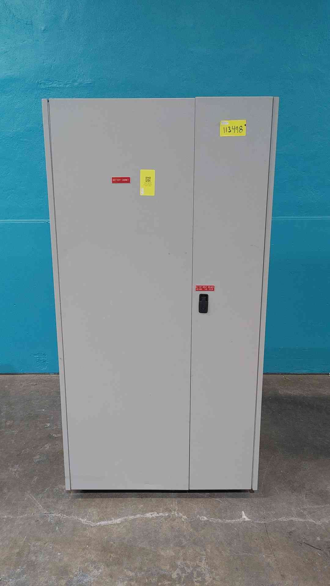 Liebert UBP180 External UPS Battery Cabinet Enclosure 400A DC Disconnect Empty
